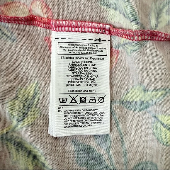 Adidas Originals x Farm Jardinette Firebird T Shirt Size L - Picture 6 of 7